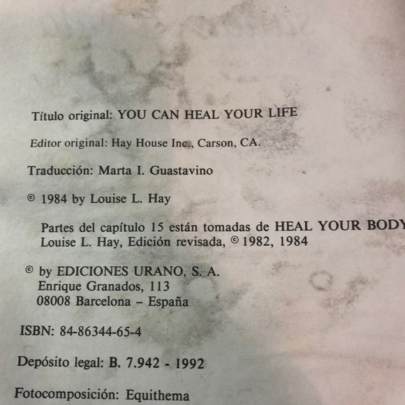 Usted puede sanar su vida by Louise L Hay - Picture 3 of 5
